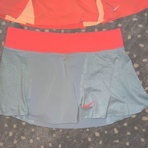 Pair of Nike tennis skirts